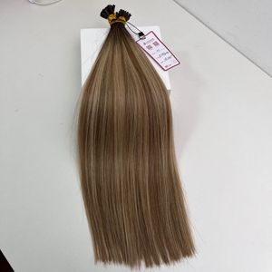 ผมต่อเวียดนามคุณภาพหรู 16 นิ้ว ผมตรงแบบ Double Drawn เย็บด้วยเครื่องจักร แบบ Double Weft ผมแท้ Remy Virgin  6/5Q+4Q  แบบ Balayage - Product Image 4