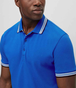 Precio competitivo logotipo personalizado cuello personalizado Polo Golf Polo Camiseta 100% algodón hombres Polo camisa hecha en Pakistán 2025 - Product Image 5