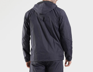 Survêtement d'hiver streetwear personnalisé à motifs patchwork en coton, coupe-vent, ensemble 2 pièces pour homme, veste bicolore et pantalon de jogging - Product Image 4