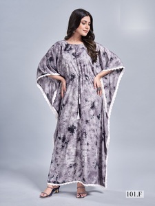 Vente à l'exportation de vêtements et accessoires Rayan Kaftan avec broderie Kaftans de travail pour les femmes à un prix abordable - Product Image 2