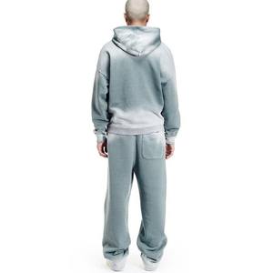 Chándales Deportivos Casuales de Invierno para Hombre con Capucha, para Gimnasio, Entrenamiento Físico, 100% Algodón, Grueso - Product Image 2