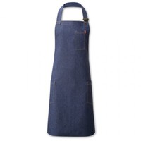 Delantal de lino vaquero de alta calidad, babero impermeable, cocina, peluquería, ropa de peluquero, modelo para niños, venta al por mayor, cocina, barbacoa, Chef