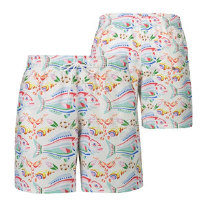 Shorts décontractés pour hommes en coton 100% sublimé personnalisé, service OEM en gros, shorts d'entraînement à séchage rapide - Product Image 5