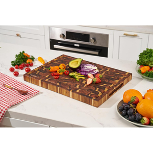 Blocs de charcuterie planche à découper faite à la main de couleur naturelle de qualité supérieure maison hôtels et restaurant planche de décoration de cuisine - Product Image 4