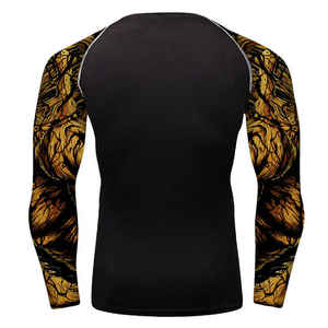 Camiseta de Manga Larga Unisex de Alta Calidad, Transpirable, de Nailon y Elastano, para BJJ y MMA, Personalizable - Product Image 2