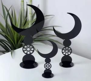 Elegante Figura Decorativa de Gimnasia en Metal, Objeto Escultural de Mesa, Adorno Único para Interiores Modernos, Espacios de Oficina, Inspirado en el Fitness - Product Image 4
