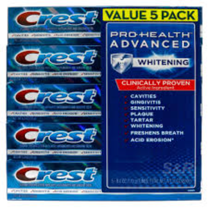 Dentifrice blanchissant avancé Crest Pro Health 5 pièces - Product Image 3
