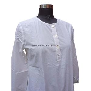 Haut de style tunique à manches bouffantes respirant à imprimé floral de style simple et moderne écologique pour femmes de tous âges confortable - Product Image 5