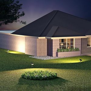 Consciot Set di 4 Faretti Solari 3000K Bianco Caldo per Esterni IP65 Impermeabili per Illuminazione di Giardini e Case sull'Albero - Product Image 2