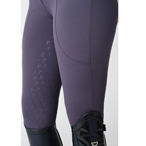 High Quality <b>Equestrian</b> Clothing Sports Wear <b>Leggings</b> Pants with Belt Loops Custom Wholesale Horse Riding Tights <b>Leggings</b> - Product Image 2