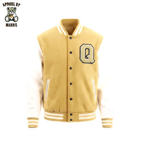 Créez vos propres vestes varsity brodées avec bordure côtelée pour l'automne et l'hiver - Product Image 1
