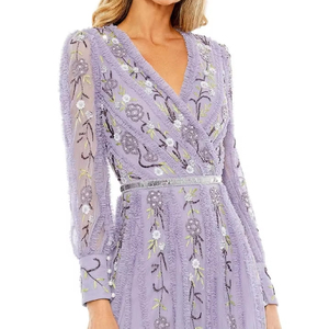 Elegant Luxury A-Line Floor-Length Maternity Wedding Dress Women Long Sleeve Beaded Sequins Lace Plus Size <b>Tulle</b> Eco-Friendly - Product Image 4