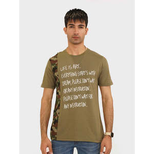 T-shirt confortable et ajusté ONDINE 100% coton et modal, jersey 220 grammes avec fils teints respirants et logos 3D imprimés à l'écran - Product Image 3