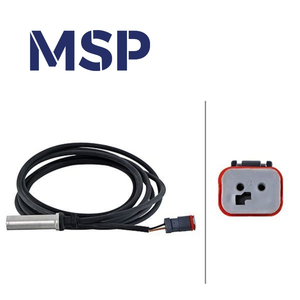 6PU230048541 - Sensor, <b>Wheel</b> Speed - 2-Pin Connector - Front Axle Right - Cable: 3950mm - MSP Export - Product Image 2
