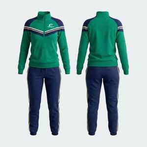 Chándal Deportivo Entallado con Cierre de Cremallera de un Cuarto para Mujer, Hecho a Medida, Transpirable, con Capucha y Diseño Sólido para la Temporada de Invierno, Último Estilo - Product Image 4