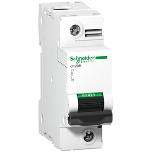 Interruttore Automatico Miniaturizzato (MCB) Schneider Electric A9N18403 Acti9 C120H 1P 100A Curva B 15000A (IEC/EN 60898-1) 15kA - Product Image 1