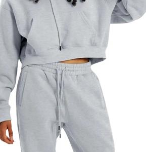 Survêtement décontracté uni pour femmes Survêtement surdimensionné pour femmes Ensembles de survêtements pour femmes Survêtement deux pièces Training Wear Jogging Wear - Product Image 4