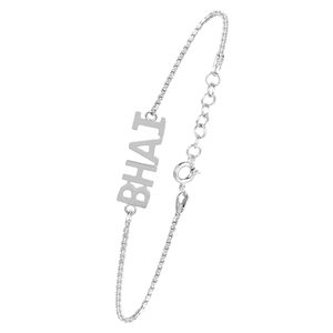 Elegante Pulsera de Plata 925 con Dije de Rudraksha para Hermano (Bro/Bhai) de Arihant Gems Jewels, Ideal para Rakshabandhan - Product Image 1