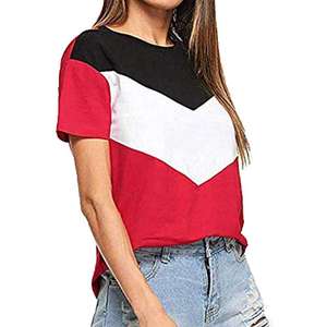 Servicio de OEM/ODM, camiseta hecha a medida para mujer, camiseta con logotipo serigrafiado, Camiseta de algodón 100% de peso pesado de gran tamaño - Product Image 5