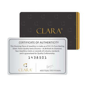 Pendientes de Perlas de Plata de Ley 92.5 Clara, Chapados en Oro, Regalo para Mujeres y Niñas - Product Image 6