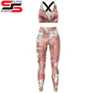 Conjunto de Yoga con estampado de dibujos animados, mallas de cintura alta y Sujetador deportivo para mujer, ropa deportiva transpirable suave, superventas, Colección 2026 - Product Image 5