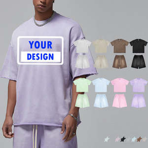 T-shirts et shorts décontractés pour homme, ensemble short et chemise personnalisés pour homme - Product Image 6