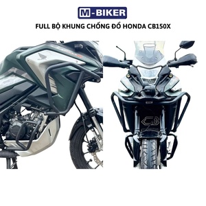 Nouvelles protections de cadre en acier inoxydable CB150X avec design Cyberpunk pour motos de rue - Rétrofit/Amélioration - Product Image 2