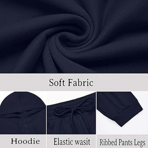 Ropa Deportiva Personalizada, Conjuntos Deportivos de Manga Larga con Cremallera para Hombre, Talla Grande, Nuevo Estilo, 100% Algodón, Felpa, Ropa Casual - Product Image 6