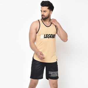 Camiseta sin mangas de algodón sin mangas de verano para hombre, chaleco de gimnasio transpirable de Color sólido para Fitness informal, correr, entrenamiento, uso en el gimnasio - Product Image 4