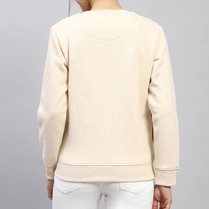 Casual Streetwear Full Sleeves O Neck <b>Sweatshirt</b> Drop Shoulder Breathable Eco-Friendly Custom Logo Print <b>Long</b> Length <b>for</b> Winter - Product Image 2