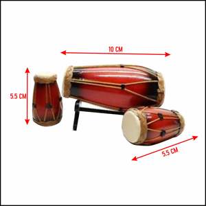 INSTRUMENT DE MUSIQUE TRADITIONNEL KENDANG pour COLLECTION et CADEAU - Product Image 5