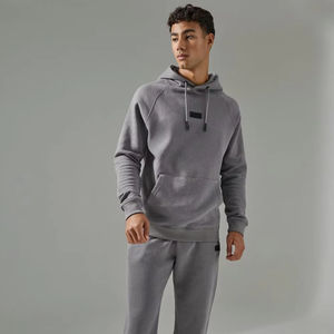 เสื้อกันหนาวมีฮู้ดสำหรับผู้ชายผ้าคอตตอน/โพลีเอสเตอร์ระบายอากาศได้ดีสไตล์ฤดูหนาว - Product Image 1