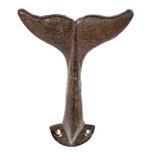 Queue de poisson Design finition Antique crochet mural en aluminium métal Design minimal crochet clé murale cintre et organisateur vente chaude - Product Image 2