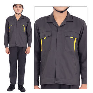 Conjunto de Uniforme Ropa de Trabajo Personalizar Diseño y logotipo Industria de Mantenimiento Industrial Transpirable Hombres y Mujeres-OEM/ODM - Product Image 6