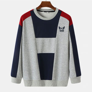 เสื้อสเวตเชิ้ตผู้ชายสีพื้นผลิตในปากีสถาน รับสกรีนโลโก้ เสื้อสเวตเชิ้ตผู้ชายผ้าคอตตอนผสม คุณภาพสูงสำหรับขาย - Product Image 3