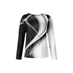 ชุดวอร์มผู้หญิงคุณภาพสูง ผ้าเนื้อนุ่ม ลายเรียบ สไตล์ลำลอง ระบายอากาศได้ดี น้ำหนักเบา ไซส์ XL รับทำโลโก้ ขายส่ง - Product Image 2