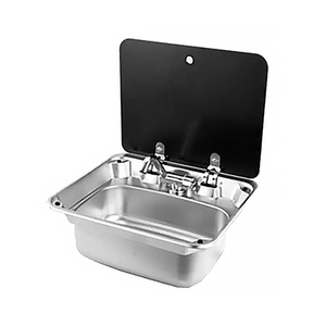 Approuvé 360 Rotation Eau Froide Chaude Mélangeur Robinets Compact Pliant Robinet De Cuisine Robinet Chrome Bateau RV Caravane Camping-Car Plein Côté En Laiton - Product Image 1