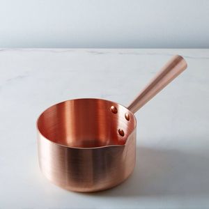 Sartén de metal de cobre resistente con revestimiento de estaño para tareas de cocina delicadas, reducciones de salsas y resultados culinarios profesionales - Product Image 1