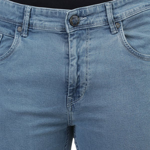 กางเกงยีนส์สีดำลำลองของผู้ชายสำหรับ2025กางเกงผ้าแคนวาสแบบตรงเอวสูงกางเกงกันน้ำ - Product Image 5