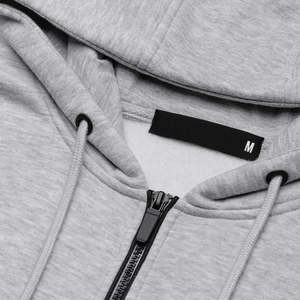 Diseño de moda único logotipo personalizado tamaño Material algodón polar cremallera ropa de hombre sudaderas con capucha para la venta - Product Image 6