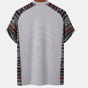 Camisetas de Manga Corta para Hombre de Algodón Transpirable con Logotipo Personalizado de Alta Calidad Más Vendidas - Product Image 2