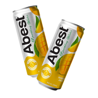 Abest Kokos Sparkling Sap Concentraat, gearomatiseerd, magere, koolzuurhoudende fruitmix, OEM ODM
