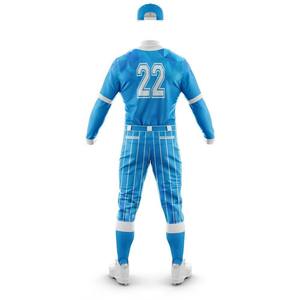 Ropa deportiva de talla grande de alta calidad al por mayor, conjunto de uniforme de béisbol, ropa de equipo transpirable de secado rápido, poliéster 100% - Product Image 5