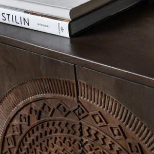 Buffet moderne à 4 portes en bois de manguier Buffet Cabinet Salle à manger Salle de bain Ferme Salon Chambre Hôpital Stockage Caractéristiques - Product Image 6