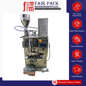 Fabriqué en Inde, machines d'emballage automatiques entièrement mécaniques de haute qualité, robustes, modèle HD, pour pâtes et liquides, à vendre - Product Image 2