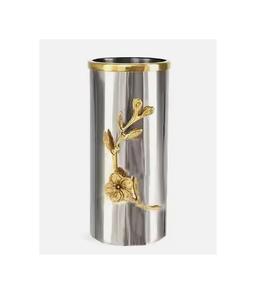 Florero de Metal de la mejor calidad hecho a mano de diseño de lujo maceta clásica elegante Venta caliente al por mayor nuevo florero de Metal - Product Image 4