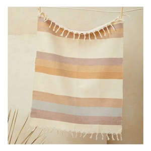 Serviettes de cuisine personnalisables, durables, écologiques, lavables en machine, en tissu de coton jacquard imprimé avec un motif de figuier mignon fait à la main - Product Image 3