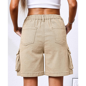 Shorts Cargo pour Dames Pantalons Décontractés à Taille Moyenne en Gros Streetwear Stylé de Designer Femmes Meilleur Personnaliser Design Top Design - Product Image 2
