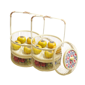 อเนกประสงค์และสง่างาม: กระเช้าไม้ไผ่ในสมัยใหม่ยุโรปตกแต่งบ้านที่มีคุณภาพสูง - Product Image 1