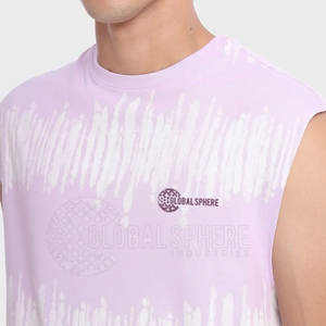 Camiseta sin mangas transpirable de secado rápido para hombre, ropa de entrenamiento sin mangas de punto informal de bajo precio al por mayor - Product Image 4